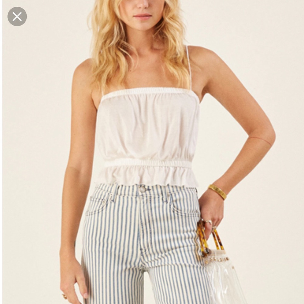 Liliana Top The Reformation- Ivory size XS